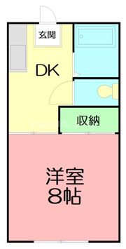 晴海ハイツの間取り画像