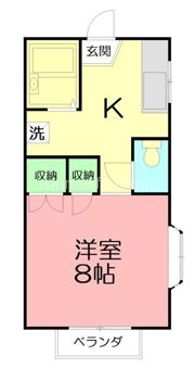 レジデンス高橋の間取り画像