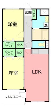 ル・シエルIIの間取り画像
