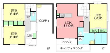 クレセントヒルズ鵠沼の間取り画像