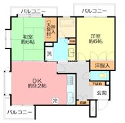 パーク・ノヴァ大船の間取り画像