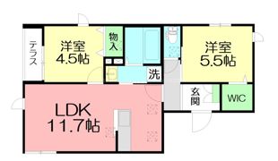 アルモ湘南IIの間取り画像
