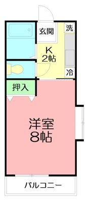 ヴァン シャンテの間取り画像