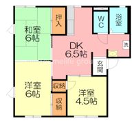 コーポ中沼IIの間取り画像