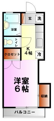 エクセル扇の間取り画像