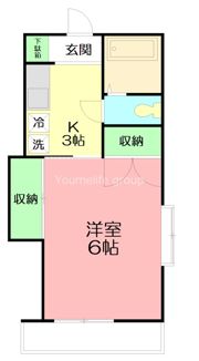 ドミールタカミネの間取り画像