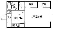 ピアハイツ旭の間取り画像