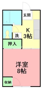 ミニーハイムの間取り画像