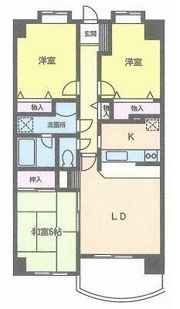 グレイス石塚の間取り画像