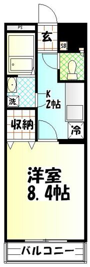 グランフィーユの間取り画像