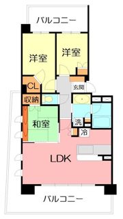パークアクシス大船の間取り画像