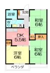ハイツ松村の間取り画像