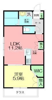 sky maisonの間取り画像