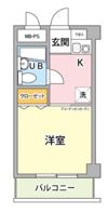 アベニール伊勢原の間取り画像