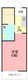 ラフィーネ厚木の間取り画像