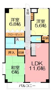 ヴェルドミール湘南平塚の間取り画像