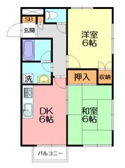 エスポワール湘南B棟の間取り画像