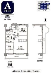 グランソラール丸の内の間取り画像