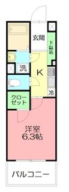 グランヒルズの間取り画像