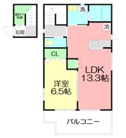 ポワラーヌの間取り画像