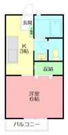 ペアシティ岩原の間取り画像