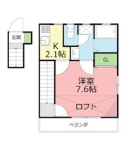 エクセレントハイム1の間取り画像