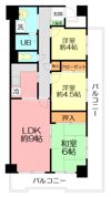 翠峯壱番館の間取り画像