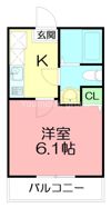 レイディアンス公田の間取り画像