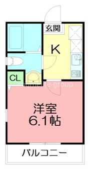 レイディアンス公田の間取り画像