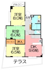 Forest茅ケ崎（フォレストちがさき）の間取り画像