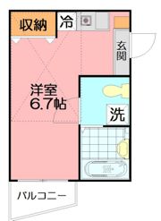 アザレア湘南の間取り画像