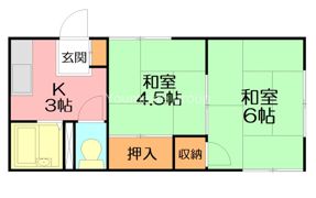ベイハイツの間取り画像