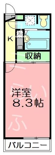 パティオの間取り画像