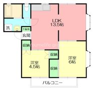 グランツ・ブリーゼの間取り画像