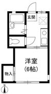 ハイツつるみねの間取り画像