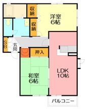 ヴィラグレイスCの間取り画像