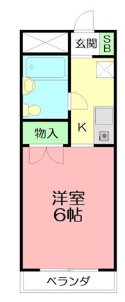 秦野パークアベニュー B棟の間取り画像