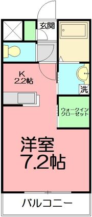 グランソレイユ 二子の間取り画像
