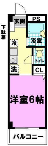 M・サンライフガーデンの間取り画像