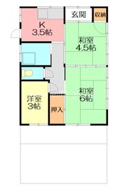 宮ノ上貸家の間取り画像