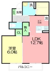 セジュール和田IIの間取り画像