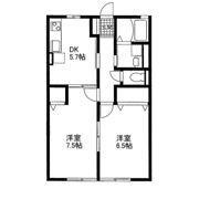 フローラ藤間の間取り画像