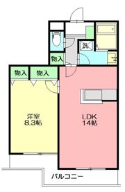 ブランメゾン湘南の間取り画像