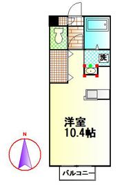 アヴェニールTOKAIの間取り画像