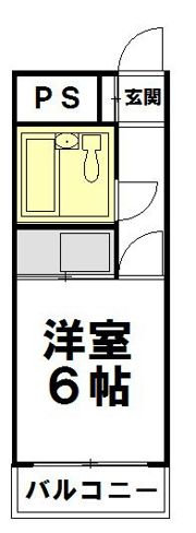 ケントコート藤沢善行の間取り画像
