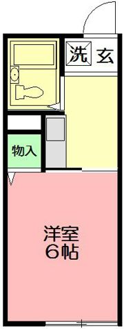 オイカワハイツの間取り画像