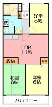 ベルドミール小田原の間取り画像