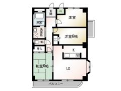 ローズパレスの間取り画像