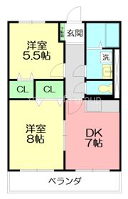 エクレールの間取り画像