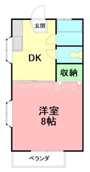 アカデミックハイツの間取り画像